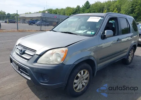 2005 Honda Cr-V Ex from USA, damaged, VIN JHLRD77895C009403